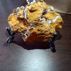 Blue Barite With Stand