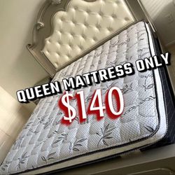 New Queen mattress only $140