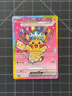 2026 Pokemon Pikachu ex 277/217 Ascended Heroes SIR Holo Rare