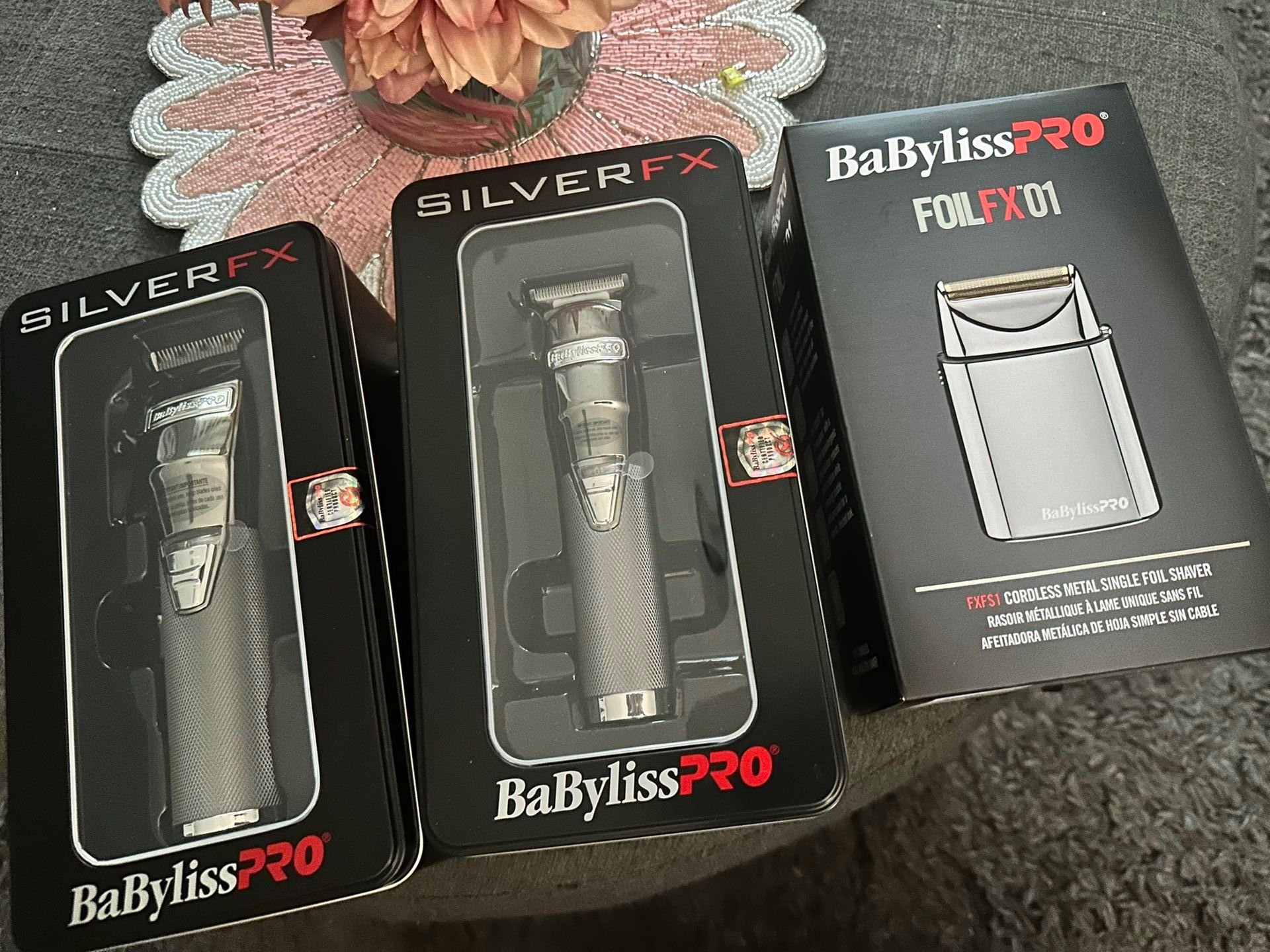 Babyliss Pro Silver  Trimmers And FoilFX01 Shaver SERIOUS INQUIRIES ONLY