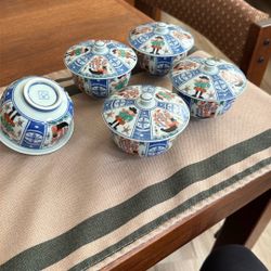 Japanese Tea Cups With Lids