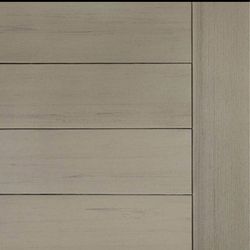 Weathered oak timber tech composite decking boards