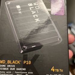 4T  WD Black 