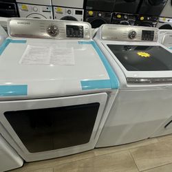 SAMSUNG ELECTRIC DRYER/WASHER SET