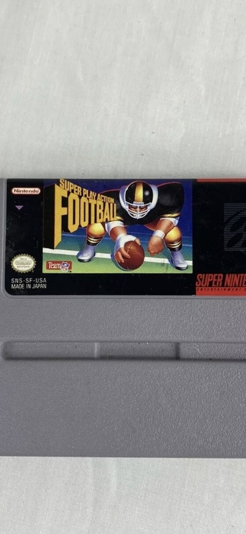 Super Play Action Football (Super Nintendo Entertainment System, 1992)