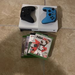 Xbox one S, 32” Tv and Charger