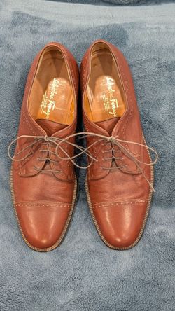 Mens Salvatore Ferragamo dress shoes size 12 narrow