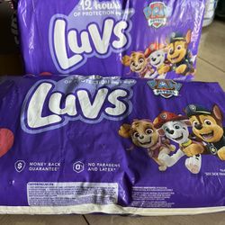Luvs Diapers Size 1