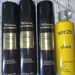 Tresemme & Got2b Hairspray