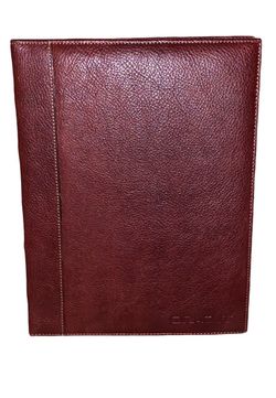 Cambridge Brown Leather Journal Oracle Logo