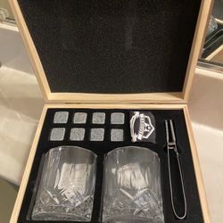 Whiskey Stones Gift Set granite Chilling Stones Set 