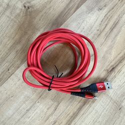 10-Foot USB to Lightning Fast Charger Cable