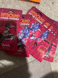 Riftbound League of Legends Vendetta Booster Packs