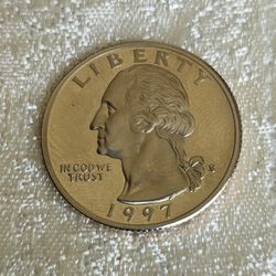 Rare Quarter 1997 S Coin