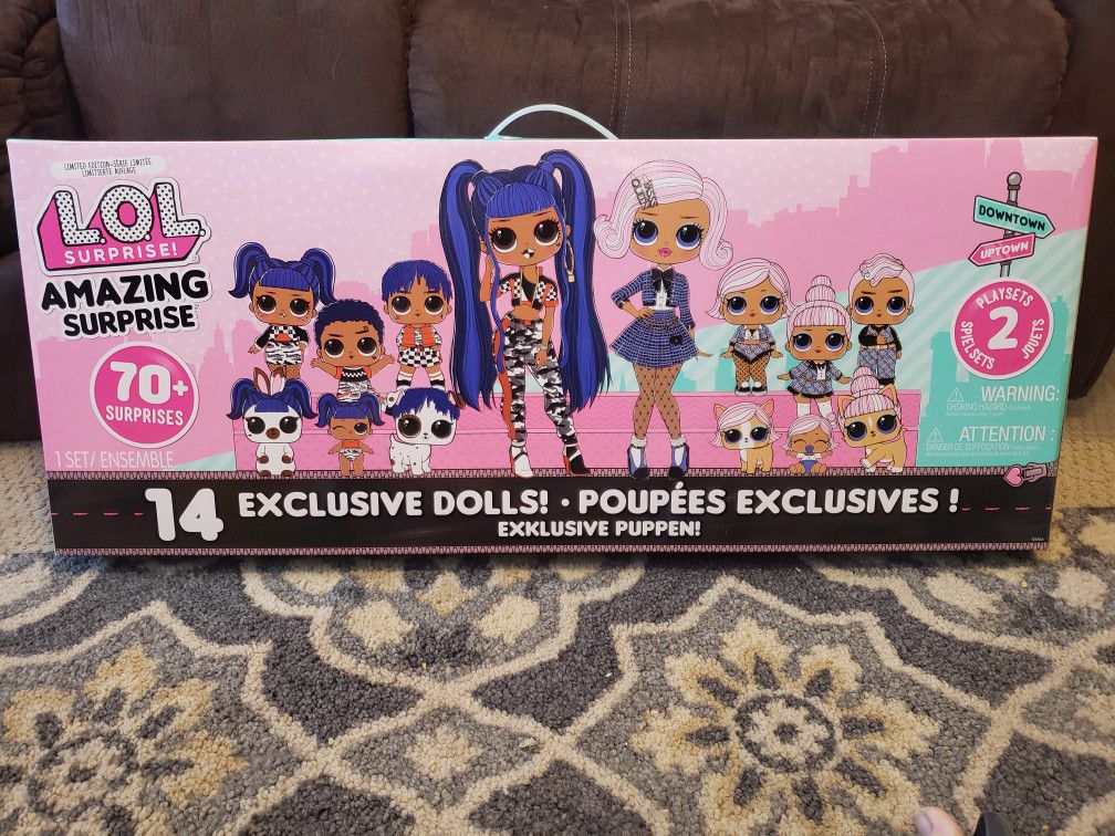 LOL Surprise Amazing 14 Dolls Playset