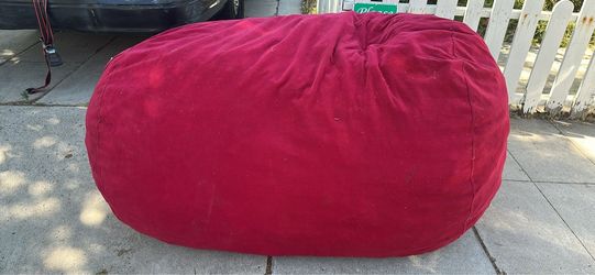 Large Red Bean Bag Chair