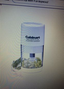 Cusimart mini-mate plus chopper/ grinder