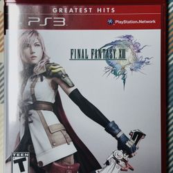 Final Fantasy XIII (Sony PlayStation 3, 2010) PS3 Complete TESTED/Works