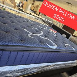 QUEEN PILLOW TOP MATTRESS 