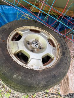 4x100 Honda civic wheels and tires