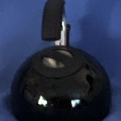 Black Enamel Tea Kettle 