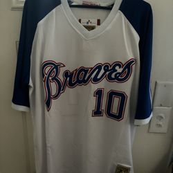 Chipper Jones Atlanta Braves Jersey 