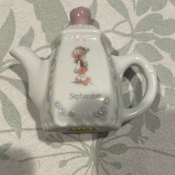 Precious Moments September Teapot