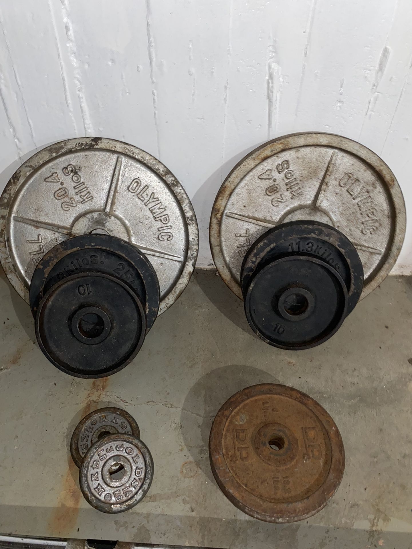 Weight Plates And Bars