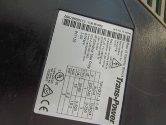 TRANS POWER VARIABLE FREQUENCY DRIVE