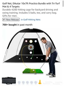 DIKUTAR new 10 X7 golf practice set