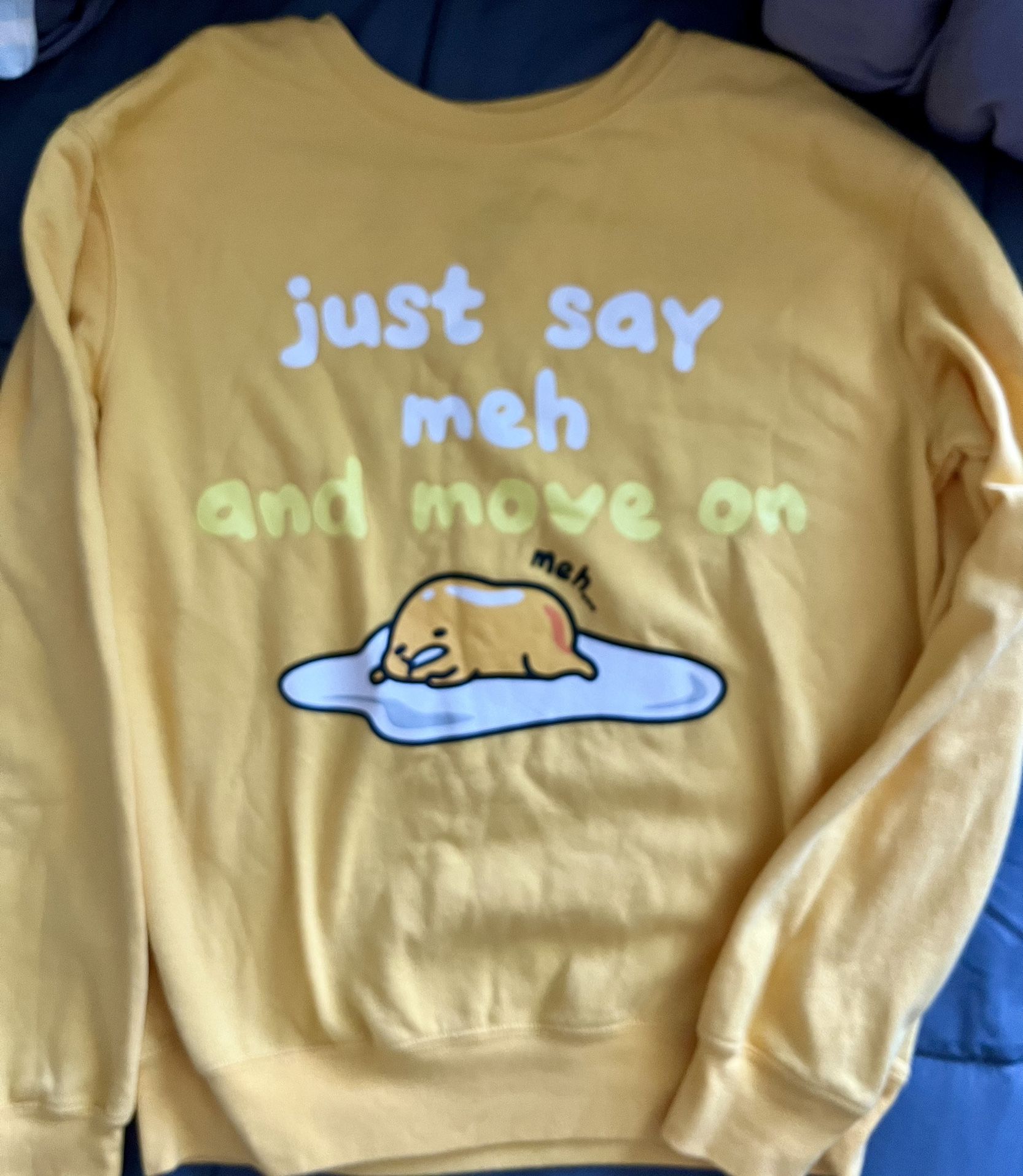 Gudetama sweatshirt