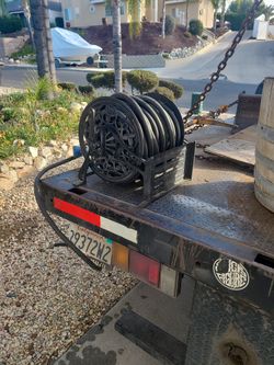 Metal Mounting Hose Reel/hose/nozzle