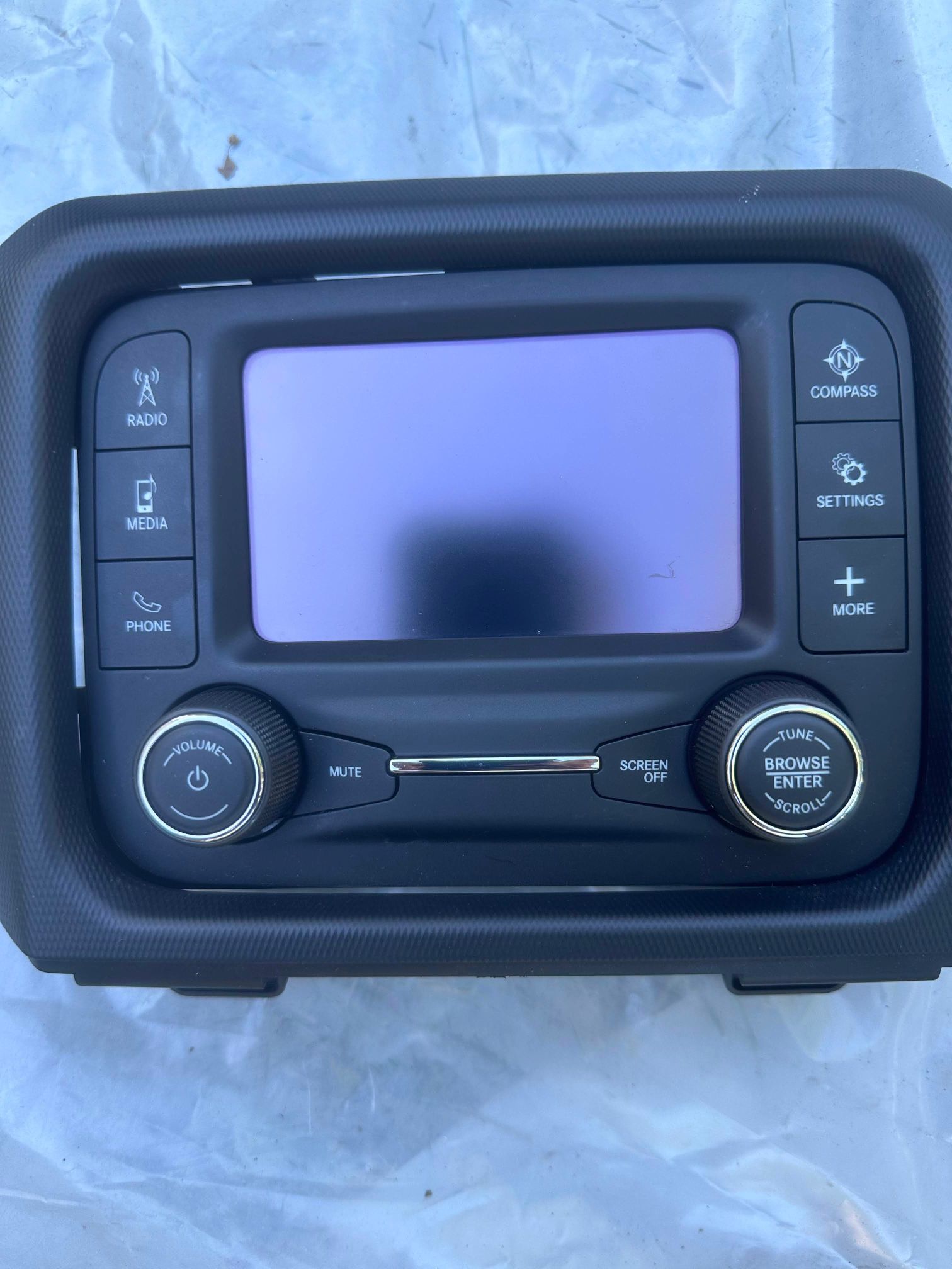 18-20 JEEP WRANGLER RADIO 5.0" Display Screen Audio VP2_5 JL NA OEM MOPAR