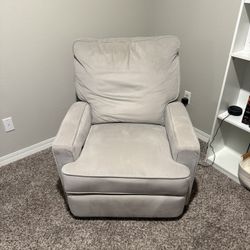 Grey Recliner Armchair
