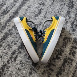 Vans Era Pro, Men's Size 8, GUC - (Prime) Atlantic/Gold 