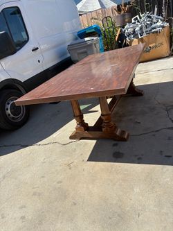 BEAUTIFUL BIG TABLE REAL WOOD