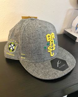 NEW Brazil Soccer Team AdjustableHat