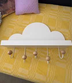 Pottery Barn Kids - Cloud Shelf w/Hooks