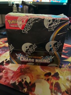 Pokemon Chaos rising booster box