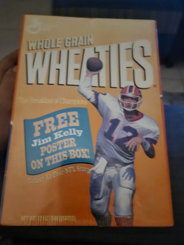 Jim Kelly Wheaties