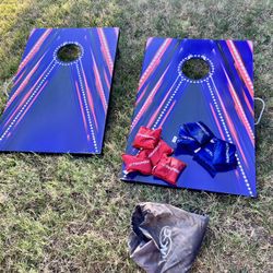 Cornhole Set- Triumph Keyhole LED 2’x3’