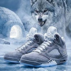Jordan 5s Wolf Grey 