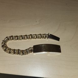 Blank ID Bracelet Ready For Your Name! 