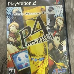 Persona 4 For Ps2