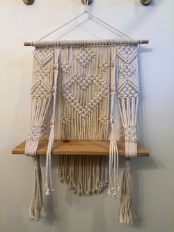 Macrame Shelf