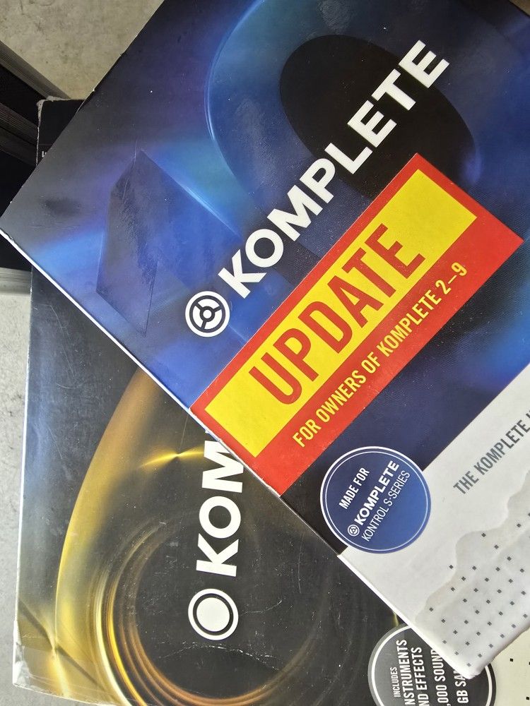 Komplete 7 And Komplete 9 Upgrate