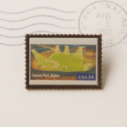 USPS 2000s Fenway Park Stamp Pin Boston, 1.5x1”