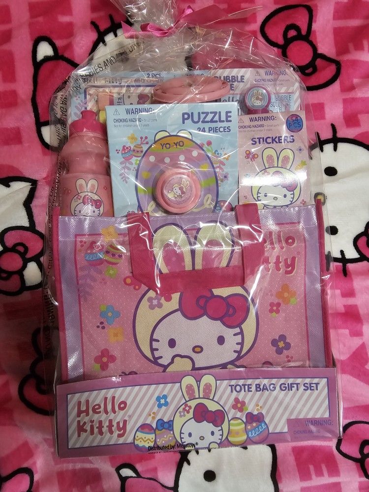 Hello Kitty Easter Basket Tote