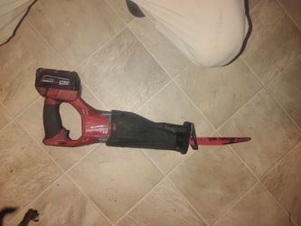 Milwaukee M18 Cordless Reciprocating Saw with Battery
