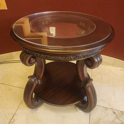 Signature Design by Ashley Norcastle Round End Table.